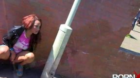 PORNXN - Public Urine Play with Kiki Minaj