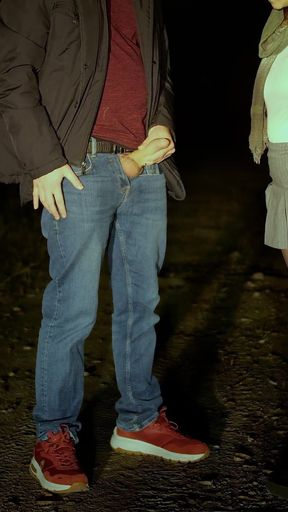 An Incredible Stranger Caught Me Masturbating in a Park