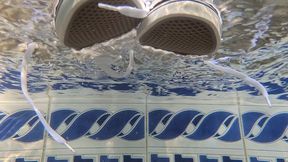 Vans And Socks Underwater