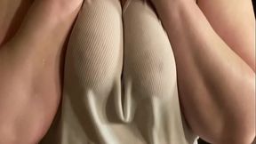 Wet T Shirt Big Tits Massaging