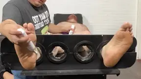 Ticklish Chubs: Bear Matt crazy tickle