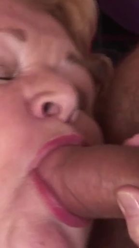 Memorable moment from &quot;Customer service wakes up grandma with dick in the hole, she is delighted&quot;