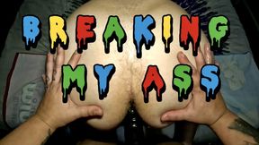 She breaks my limits and my ass #locktober