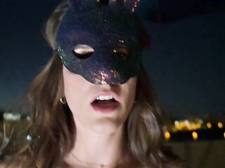 Twat fun in my terrace