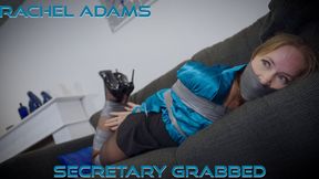 Rachel Adams - Submissive Secretary Tied Up, Muzzled, and Fully Bound