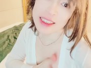 精子を欲しがる女装娘💛 私は変態です💛 人妻系女装娘のんちゃん