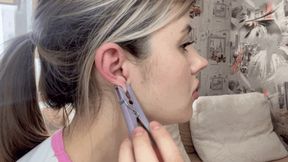 Blonde's virgin ears