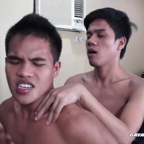 Asian Boys Simon and Jacob Barebacking