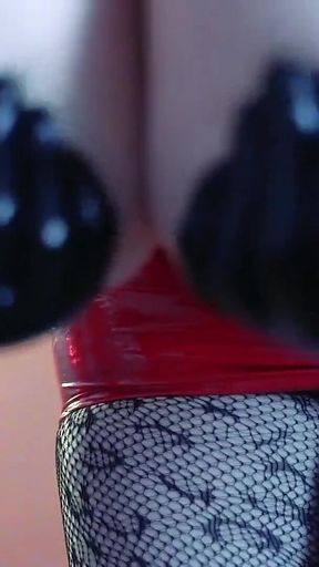 Sexual Latex Rubber Glove Fetish