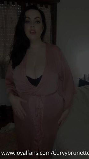 Seduced in your bedroom by a mysterious woman who wants you to cum together