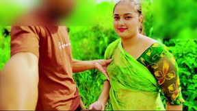 Desi Beautiful Padosi Girl Fucking in Jungle with Her Padosi BF, so Cute Girl Fuck at Farm Hindi