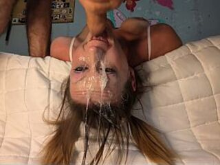 Vanessa Hastings Bizarre Sloppy Deepthroat Facefuck