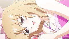 ”Babe fingered from behind till she cums - Hentai Sex Cafe”