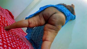 muslim arabian big ass bbw hot maid after work show her big ass for get fucked from boss