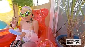 Petite Blonde Teen 18+ Destroyed On