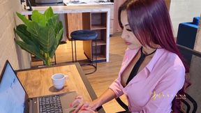 Horny Teacher Squirts in Mariana Martix&#039;s Mouth