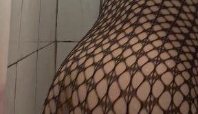 Masturbating by Video Call in the Shower