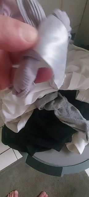 Wife's dirty panties 1