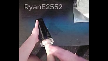 Big dick twink fucks step bros used fleshlight