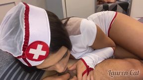 I Called the Nurse to Give My Dick a Treat