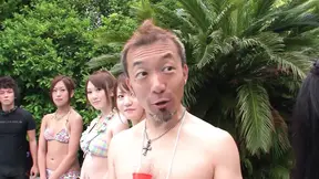 Hot girls enjoy sucking cock then getting hard fucks in an orgy