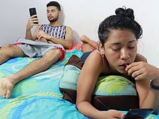 I had sex at home with my gorgeous Colombian stepsister. That babe tried to tempt me at her most excellent allies' abode, but this babe got me slutty and I put my shlong in her.