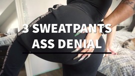 3 SWEATPANTS ASS DENIAL