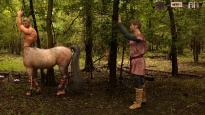 Fuck between friends of gigantic dicks in the medieval world.