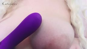 Playing with my new sex toy with some dirty talk!