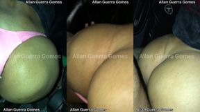 comi o cuzinho apertado e gostoso da trans no carro com o lutador de mma allan guerra gomes