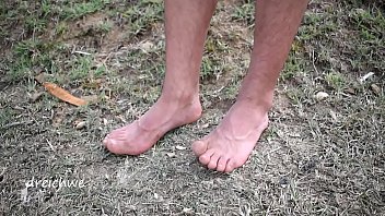 Feet in the grass