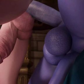 WOW Futa Elfs Fucking Futa In The Ass