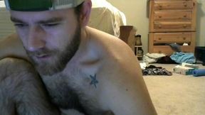 Wes Daniels Jerks Big Cock and Cums