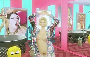 Strippers show off big tits