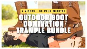 Forest Dirt Path Boot Destruction Movie – Outdoor Muddy Trampling, Worship & Full Weight Domination Bundle