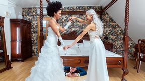 Bride4k. Happily Ever After Threesome