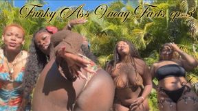 Funky Ass vacay Farts ep 3 - 5 baddies INSANE group farting - loud eggy farts on the islands