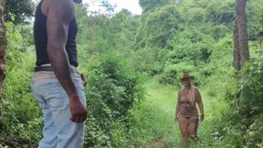 Wild Dogging, Tourist in the Forest Fucks the Ass. Huge Anaconda, Left It All Broken to the Extreme - Part 1