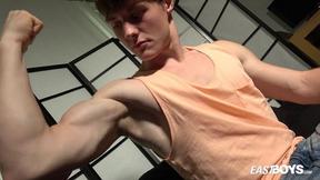 ”Handsome Hunk Boy Sean Ross Huge Dick Handjob”