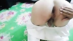 Desi Pathan boy showing his beautiful  and inserting an  in his beautiful