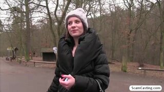Pretty Leony gains cash and gets fucked