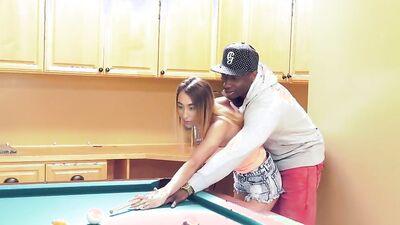 Slim wife seduced by a black stud and fucked hard