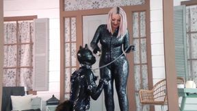 Latex Rubber Fetish Roleplay Games (my Old Video) - Positive Femdom Female Domination Arya Grander