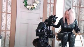 Latex Rubber Fetish Roleplay Games (my Old Video) - Positive Femdom Female Domination Arya Grander