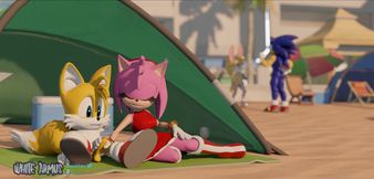 Sonic: A day at the beach