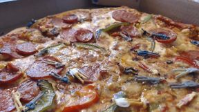 Hotwife Uses Men as Pizza Topping + Burp