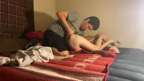 Amateur GF dominated and teased before getting hammered stiff doggystyle