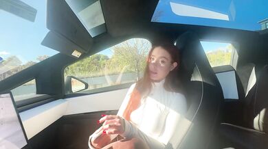 Fucking My Bestfriend's HOT HORNY Girlfriend In My Car-Rosie Rider
