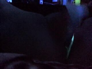Glow in the darksome masturbation