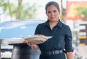time Server, Full-time Whore - WaitressPOV